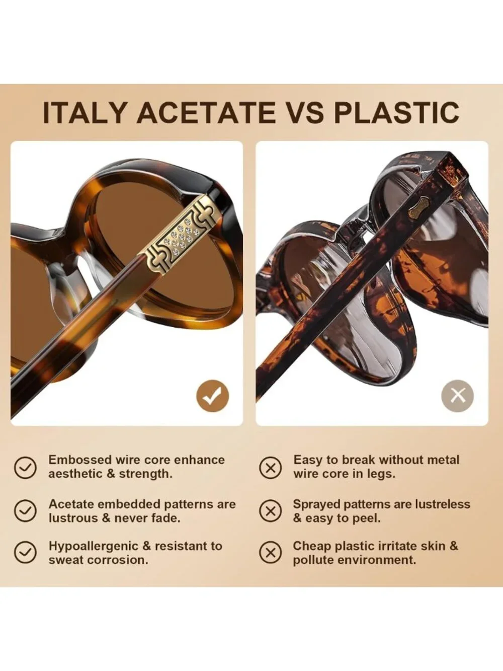 Trendy Oval Polarized Sunglasses for Small Faces | UV400 Protection